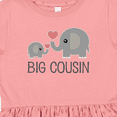 thumbnail image 4 of Inktastic Big Cousin Announcement Girls Toddler Dress, 4 of 5