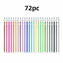 Highlighter Brush, Tyeign 72/84/120 of Multi Color 1Mm Writing And Painting Gel Ink Pen Replacement Core Suitable for Office Stationery Random Color 70Ml Highlighters Pastel Highlighter Stick