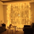 thumbnail image 5 of USB Curtain LED Light String Christmas Fairy Garland Lamp New Year 2025 Home Bedroom Xmas Party Decoration Noel Navidad Pendant, 5 of 5