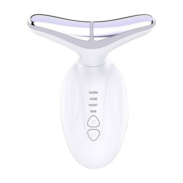Masajeador 7 en 1, dispositivo antiarrugas, reafirmante de cuello, para rostro y cuello, para lifting facial, combate el envejecimiento, lifting y reafirmante para una apariencia juvenil, dispositivo