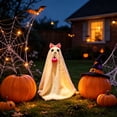thumbnail image 5 of BUTASY Halloween Ghost Figurine, Cute Spooky Ghost Statue for Halloween Decorations Indoor Resin Ghost Decor for Party, Home, Indoor & Porch, 5 of 6