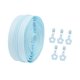 thumbnail image 4 of Cremalleras de bobina de nailon, cadena de cremallera gruesa versátil con 5 deslizadores de repuesto para Azul claro, 4 of 9