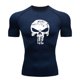 thumbnail image 3 of Camiseta de compresión para hombre, ropa deportiva de superhéroe para gimnasio, correr, Rashguard, de secado rápido, de manga corta, nueva, 3 of 5