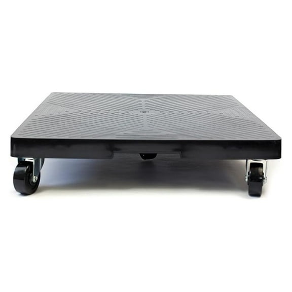 DeVault Enterprises DEVSQ16BL 16" Square Plant Dolly Black - 500 lb. Capacity