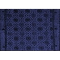 thumbnail image 1 of Ahgly Company Indoor Rectangle Abstract Blue Modern Area Rugs, 5' x 8', 1 of 4