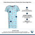 thumbnail image 5 of 5 More Minutes  Peaches Short Sleeve Night Shirt (Women), 5 of 5