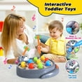 thumbnail image 4 of Yerloa Whack a Mole Game for Toddlers 2 3 4 5 Year Old Boy Toys Christmas Unique Gift Kids Toy Ages 2-4 4-6 2-3 3-5 4-8 Interactive Learning Educational with Spray 2 Hammers, 5 Modes, 9 Music & Light, 4 of 8