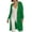 Green, variant on Fiaer Women's Long Cardigan Sweaters Knit Open Front V-Neck Loose Casual Fall Winter Warm Soft Button Down Pocket Tops Light Gray XL