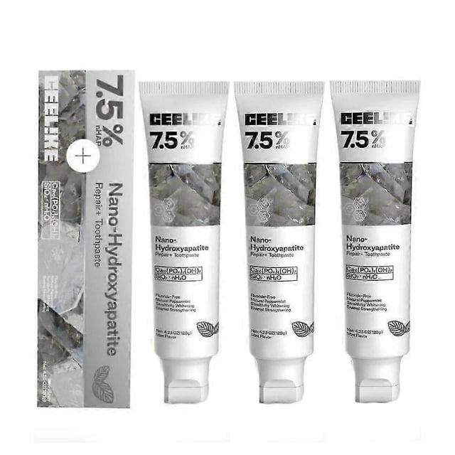 1-5X CEELIKE Hydroxyapatite ToothpasteEnamel Strengthening&Sensitivity.Whitening