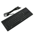 thumbnail image 1 of Plug And Play Built-in Touchpad HUB Port USB Keyboard, Anti-slip Mat Wired Keyboard, For Desktop Laptop Computer, 1 of 8