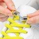thumbnail image 4 of 100%New,2 Pcs Lace-Free Metal Magnetic No Tie Elastic Buckle Shoelace Lazy Free Shoelace Buckle for Kid Adult,E, 4 of 5