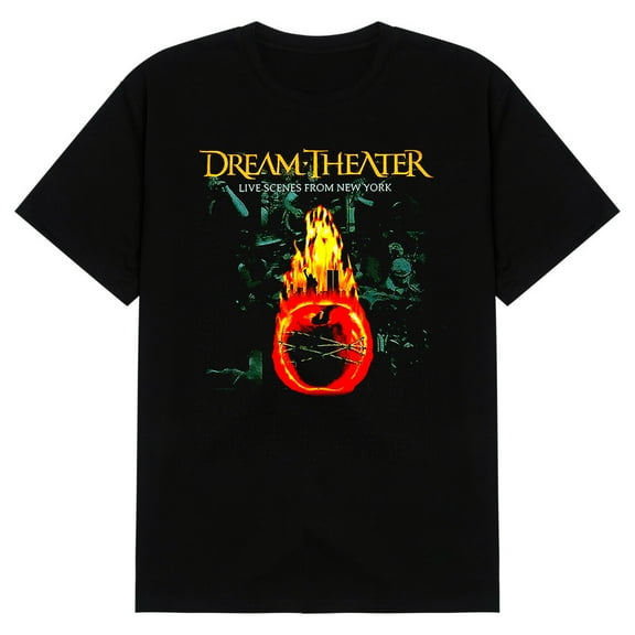 Dream Theater Live Scenes from New York T shirt Black Size S M L 234XL NL1199