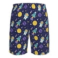 thumbnail image 6 of Naloa Astronaut Corgi Men's Beach Shorts, Surfing shorts, Swim trunks, Quick Dry Swim Trunks for Surfing Beach Fun - X-Large, 6 of 9