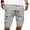 light gray, variant on Azrian Men's Shorts Sport Pure Color Bandage Casual Loose Sweatpants Drawstring Short Pants