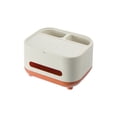 thumbnail image 1 of Creative Desktop Tissue Box with Remote Control Storage - Multi-Compartment Organizer for Living Room & Coffee Table, 1 of 1