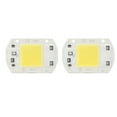 thumbnail image 1 of 2 Pcs LED COB Chip High Power Driverless Integrated SMD Lamp Beads Light Efficient Flip COB Lamp Bead Cold Light 30W, 1 of 12