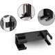 thumbnail image 4 of Paquete de 2 soportes para secador de pelo, soporte para palillos de pelo, soporte para alisador de pelo, soporte para acabado, soporte para secador de pelo, soporte adhesivo para rizador de pared (n, 4 of 5