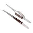 thumbnail image 2 of Shisuyan Tweezers Wood 2Pcs 6.4X0.9In, 2 of 8
