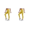 thumbnail image 2 of Jumpingount Mujeres Butt Leggings Tie Dye Pantalones largos sin costuras Push Up Hip Lift Pantalones de chándal de cintura alta Medias para correr Type2 NO2, 2 of 6