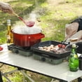 thumbnail image 6 of RedSwing 2 Burner Propane Camping Stove,Portable Folding Gas Stove for Camping with 17200 BTU,Outdoor Camp Stove for Camping Backpacking, 6 of 9