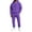 Purple-A#200825aa, variant on Trgacdwlo Mens 2 Piece Sweatsuits Sets Full Zip Hoodie Jackets and Drawstring Sweatpants Sweatsuits Fall Winter Tracksuit Zipper Suit Set Men's Casual Outfits Light Purple XXXL