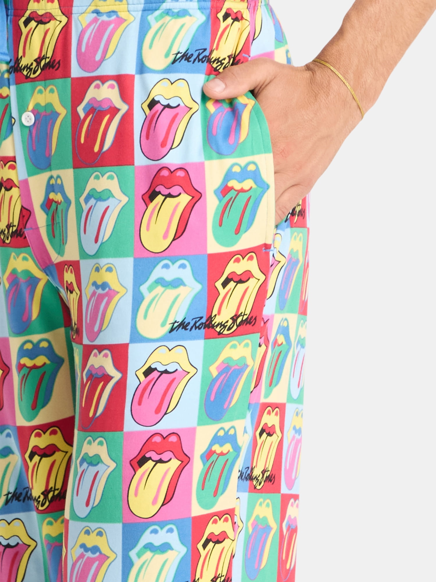 Rolling Stones Men's Graphic Sleep Pants, Sizes S-2XL