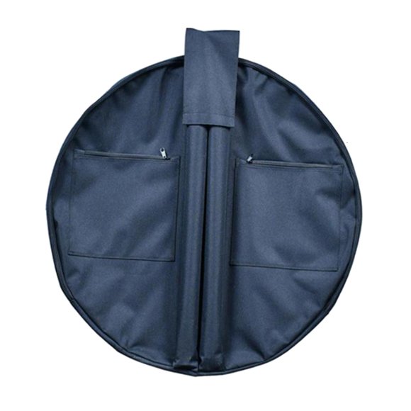 braveheart Disc Golf Basket Bag Waterproof Disc Basket Carry Bag, Target Black Golf
