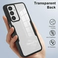 thumbnail image 4 of For Samsung Galaxy S25 Edge Case Compatible with MagSafe, Built-in Screen Protector [Support Fingerprint ID & Wireless Charger] Full-Body Slim Style Clear Soft Magnetic Phone Case,Pink, 4 of 7