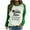 Green, variant on Honeeladyy Sales Online I'm The Middle Sister I'm The Reason We Have Rules Women Funny Printed Sweatshirts for Autumn And Winter Long Sleeve Blouse