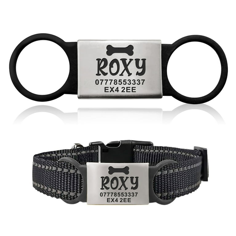 Personalized Dog Tags NEMOCI Rivet-On Pet ID Tag The Chew