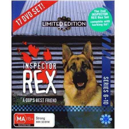 Inspector Rex (Series 6-10) - 17-DVD Box Set (Barking Box) ( Kommissar Rex ) ( Rex: A Cop's Best Friend - Series Six to Ten ) [ NON-USA FORMAT, PAL, Reg.4 Import - Australia