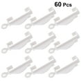thumbnail image 2 of 60 Pcs Crochets de Glisse pour Rail de Rideau pour Rail de Déco, 2 of 9