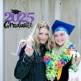 thumbnail image 4 of 2025 Graduation Wooden Sign Wall Hanging, 11.8 x 7.1 in Lightweight Wood Plaque in 5 Bold Colors, Door & Wall Decor, Photo Prop for End-of-Semester Party, Class of 2025 Graduation Celebration, 4 of 6