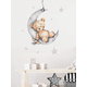 thumbnail image 1 of Calcomanía de vinilo para pared pegatina artística decoración creativa para el hogar Vinil para pared vinil decorativo para cuarto de niña osito durmiendo pegatina para recamara decoracion del hogar Nu Labs Vinil Decorativo Osito Durmiendo, 1 of 5