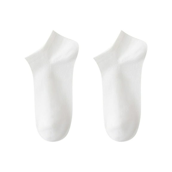 Disposable Socks Convenient Solid Color Cotton Socks Short Tube Socks Unisex Minimalist Socks for Daily Use White 1 Pair