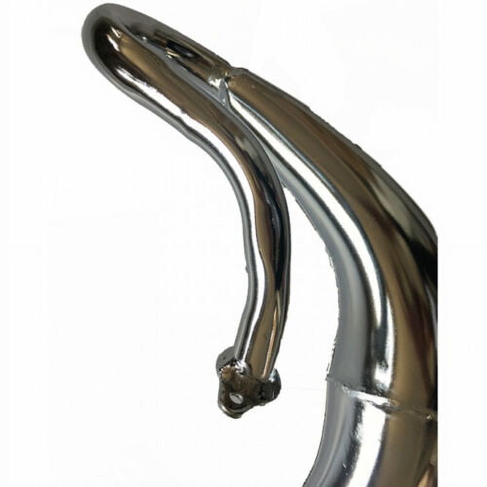 Stainless Steel Flexible Poo Poo Pipe Muffler For Gas Motorized Bicycle 2 Stroke