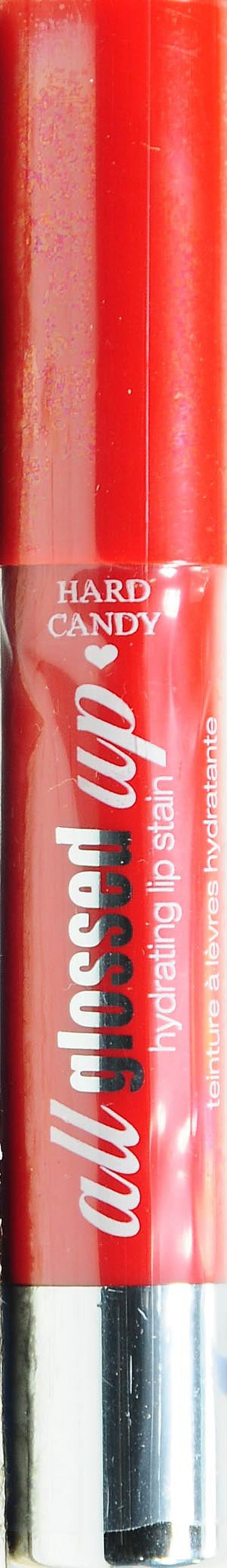 Hard Candy All Glossed Up Hydrating Lip Stain, 0604 Red Minx, 0.81 oz