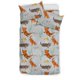 thumbnail image 1 of Juego de cama con estampado de pez nadador y nutria, 1 of 5