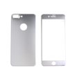 thumbnail image 2 of Protector de Pantalla de Cristal Templado 3D Sunnimix para iPhone 7 Plus Plata Full Cover, 2 of 8