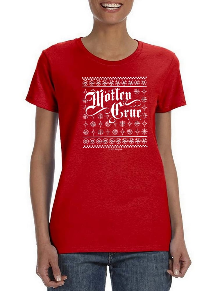 Motley Crue Christmas T-shirt Men's 