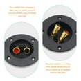 thumbnail image 3 of LOLIPPYY 4Pcs Subwoofer Box Terminal Cup For Audio, 3 of 8