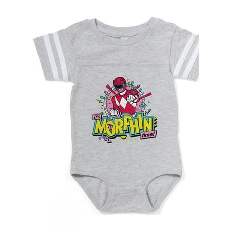 

CafePress - Power Rangers Morphin Time - Cute Infant Baby Football Bodysuit