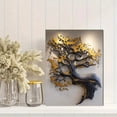 thumbnail image 2 of Abstract Metal Tree Canvas Print, Suitable for Living Room, Office, Hotel, Hallway Decor, 2 of 8