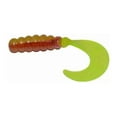 thumbnail image 4 of Big Bite Baits FG2-14 Fat Grub Curl Tail 2", Green Weenie 10 Per Pack, 4 of 5