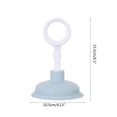 thumbnail image 3 of Bathroom Small Drain Plunger Portable Kitchen Sink Drain Cleaners Suction Cup Liquid Plumber Clog Remover Easy to Unclog, 3 of 8