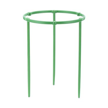 hnowkn Plant Support Cages 3 Rings Metal Circular Tomato Climbing Flower 10 PCS