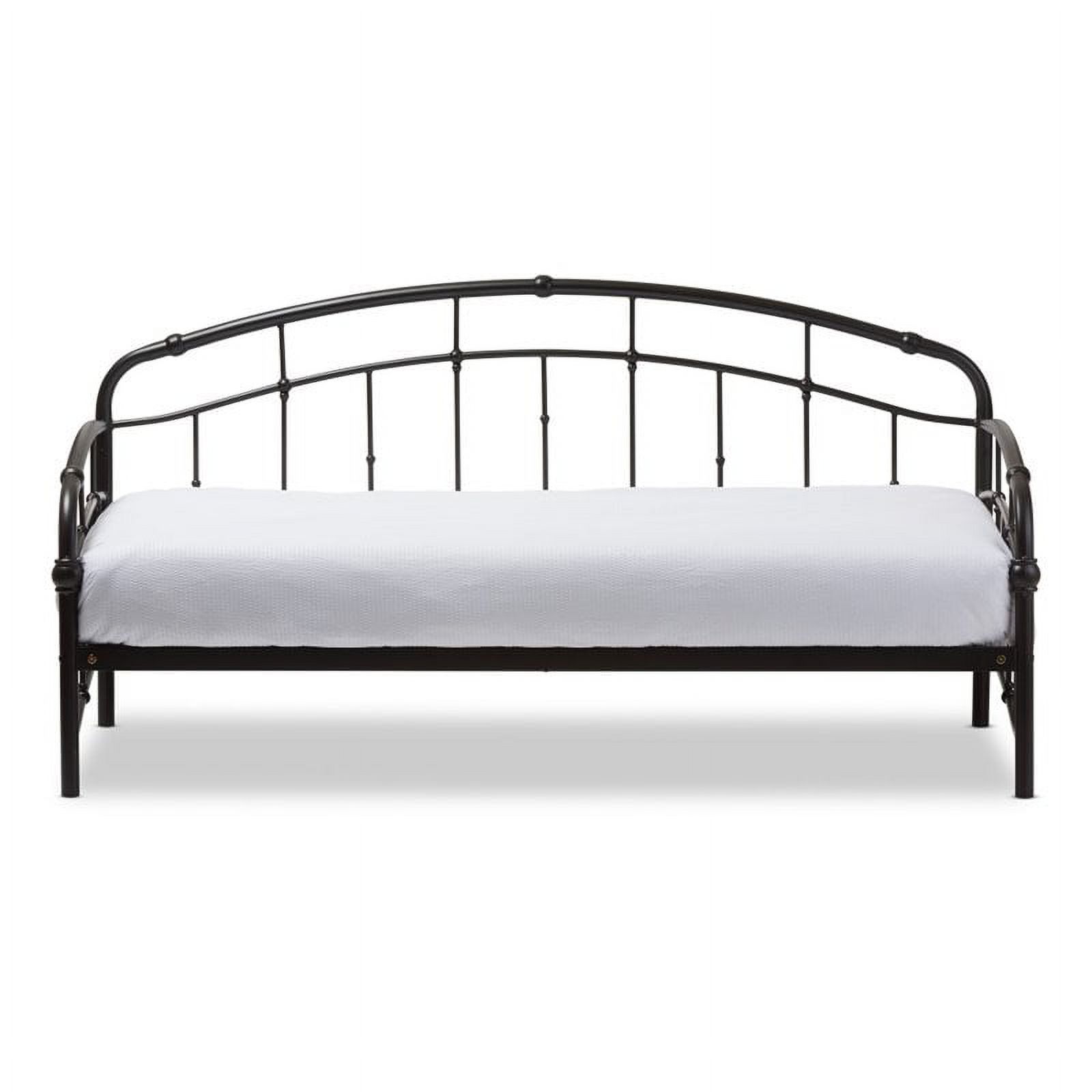 Hawthorne Collections Transitional Metal Twin Daybed in Bronze - image 3 of 6