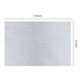 thumbnail image 4 of Unique Bargains Farmhouse Placemats Set of 8 for Dining Table Decor Silver 18x12in, 4 of 7