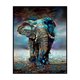 thumbnail image 3 of (SZX-C608) hilo algodón ecológico bordado 11CT 3 hebras impresión 40*50cm kit serie punto cruz elefante, 3 of 9