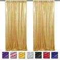 thumbnail image 2 of source max Sequin Backdrop Curtain 4 x 7' Sequin Mesh Photo Studio Background, Wedding, Gold, 2 of 5
